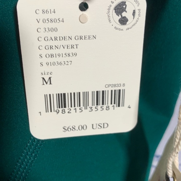 FP x Hatch Never Better Square Neck Maternity Sports Bra in Garden Green M NWT - Picture 6 of 8